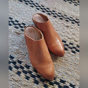 $12 ! Clearing out sale! Frye western leather mules